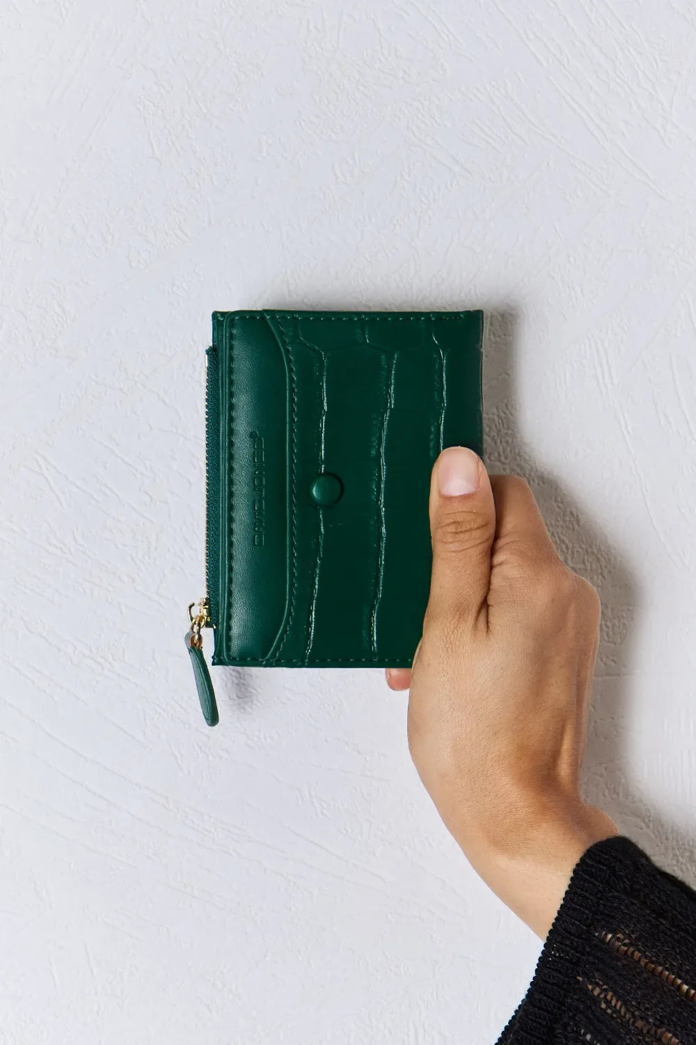 David Jones Texture PU Leather Mini Wallet - Makw Official Site