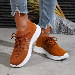 Breathable Mesh Lace Up Athletic - Makw Official Site