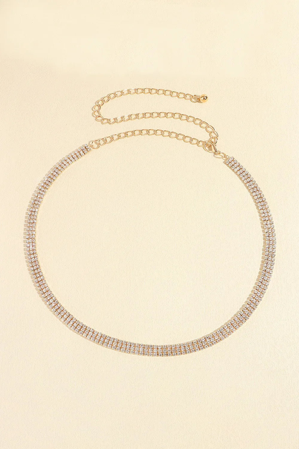 Rhinestones Alloy Belt - Makw Official Site