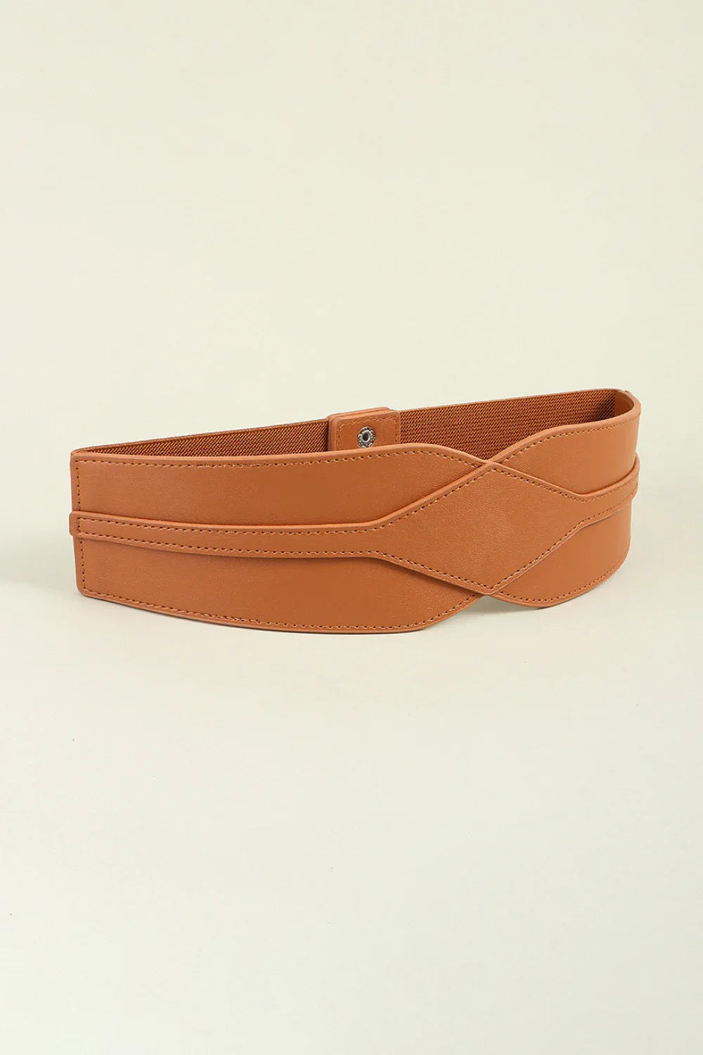 Elastic Wide PU Belt - Makw Official Site