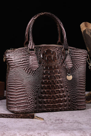 Gradient PU Leather Handbag - Makw Official Site