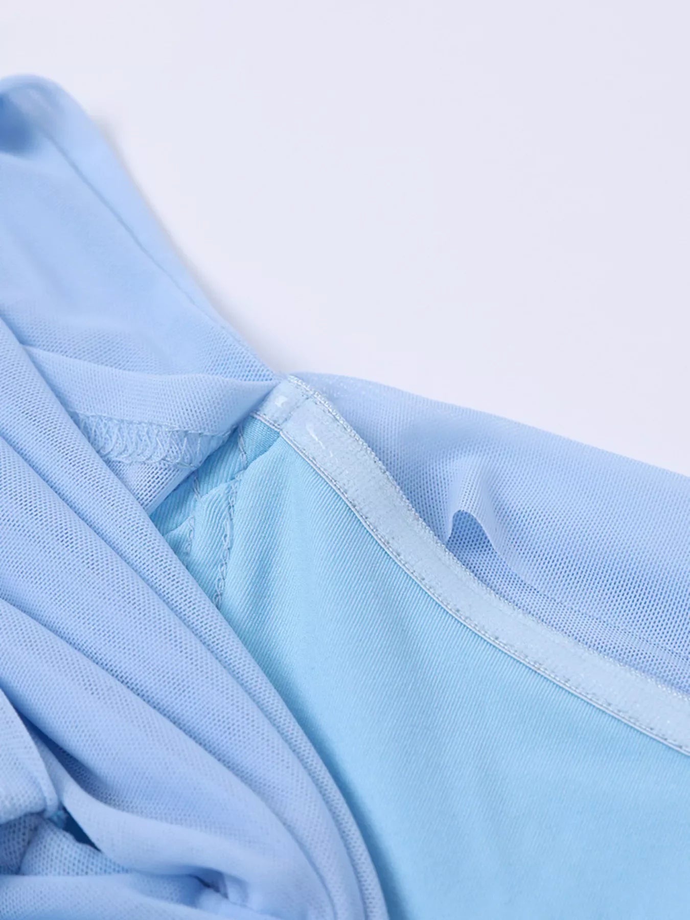 Off-Shoulder Ruched Mermaid Maxi Dress - Makw Official Site