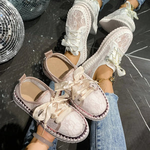 Round Toe Platform Loafers - Makw Official Site