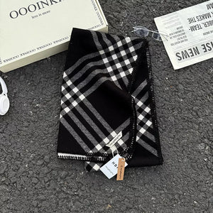 Classic Plaid Scarf - Makw Official Site