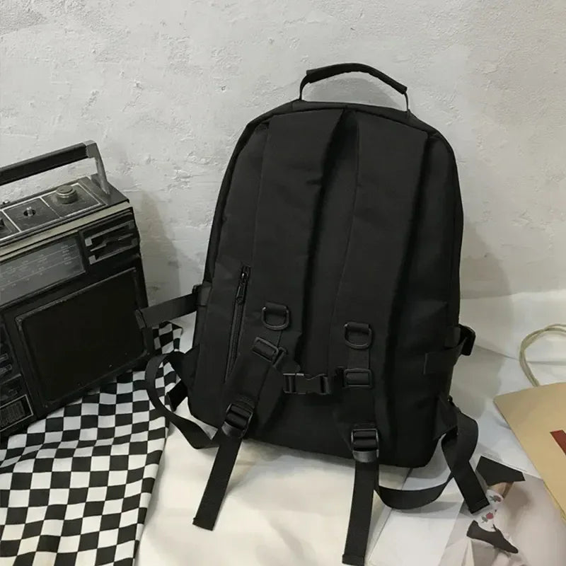 Oxford Cloth Adjustable Straps Backpack Bag - Makw Official Site