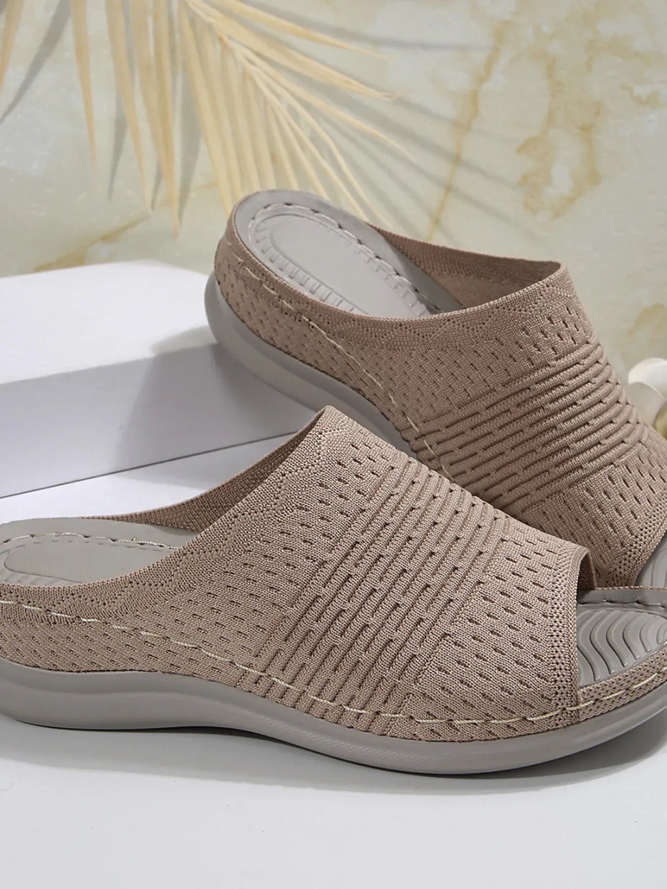 Mesh Open Toe Sandals - Makw Official Site