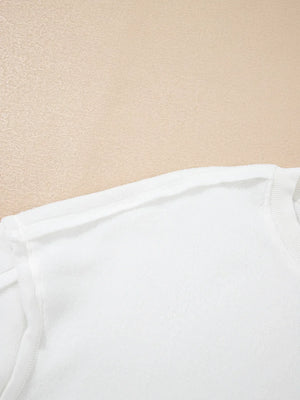 Exposed Seam Chest Pocket Knit Pullover Sweatshirt - Makw Official Site