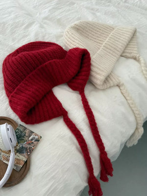Cozy Knit Braided Beanie Hat - Makw Official Site