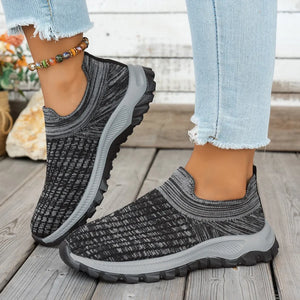 Mesh Round Toe Platform Athletic - Makw Official Site