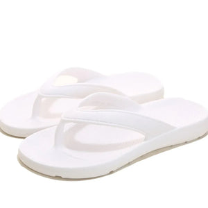 Toe Post Platform Slippers - Makw Official Site