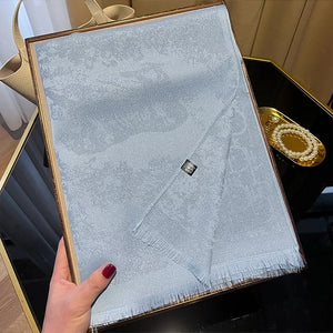 Raw Hem Warm Scarf - Makw Official Site