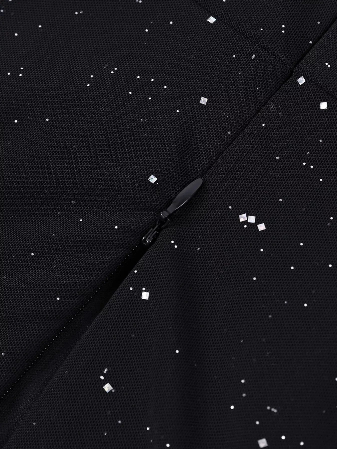 Glitter Ruched Long Sleeve Mermaid Maxi Dress - Makw Official Site