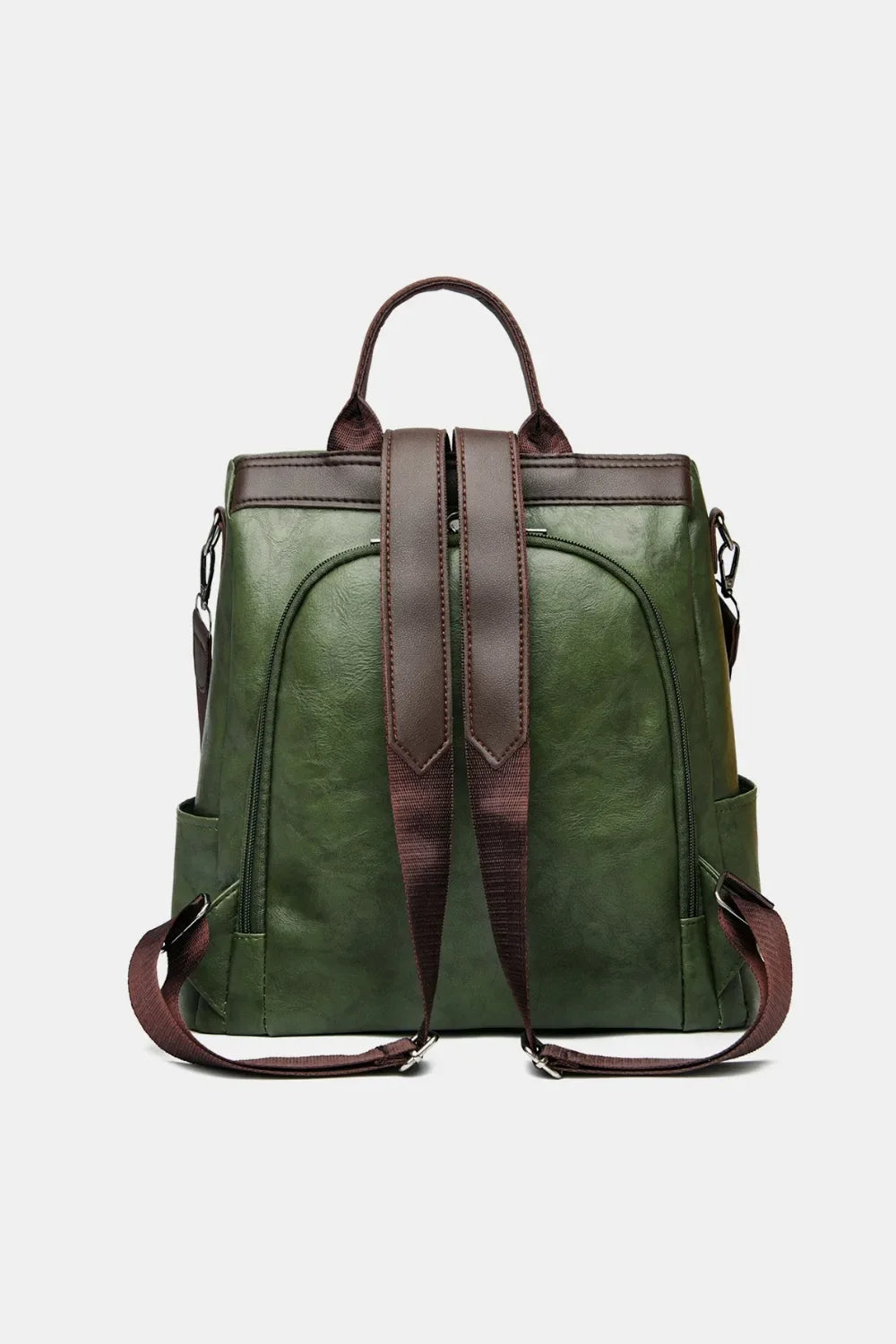 PU Leather Backpack Bag - Makw Official Site