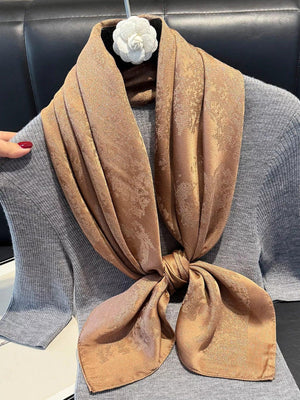 Lightweight Silk Scarf - Makw Official Site