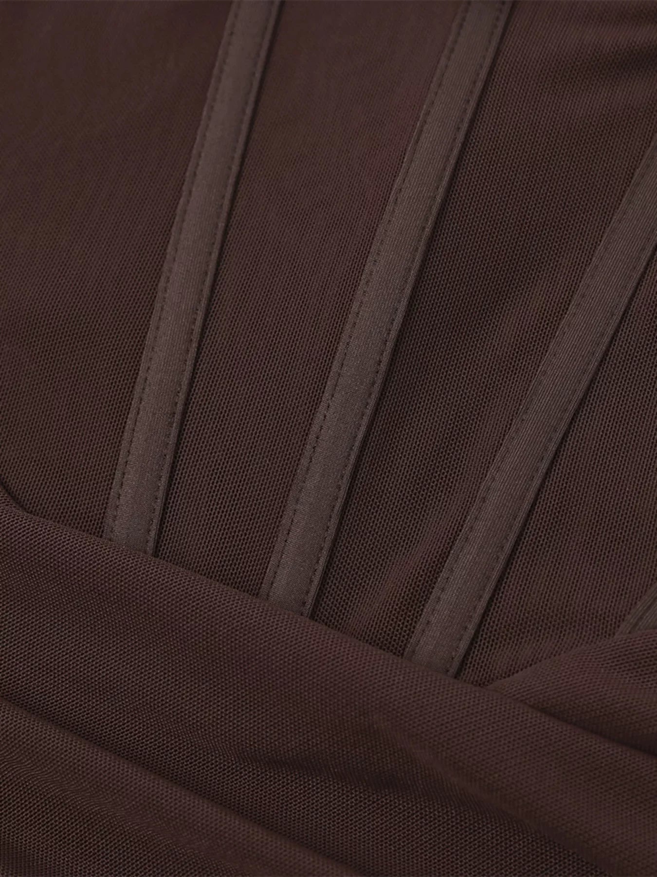 Lace Trim Sweetheart Neck Maxi Dress - Makw Official Site