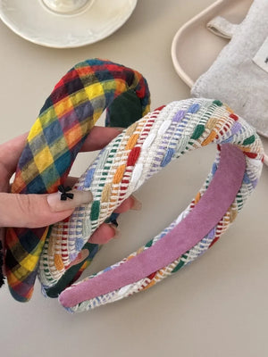 Colorful Polyester Hair Headband - Makw Official Site