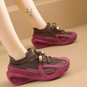 Breathable Lace Up Athletic - Makw Official Site