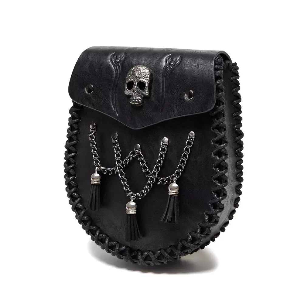 Medieval Faux Leather Belt Coin Pouch - Makw Official Site