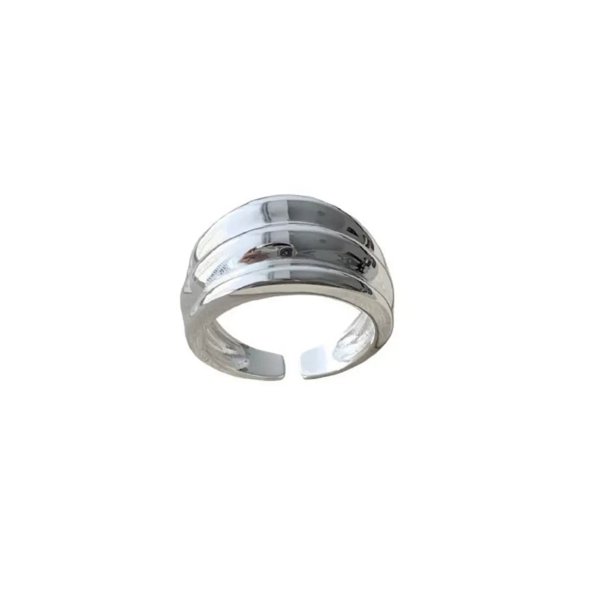 925 Sterling Silver Open Ring - Makw Official Site