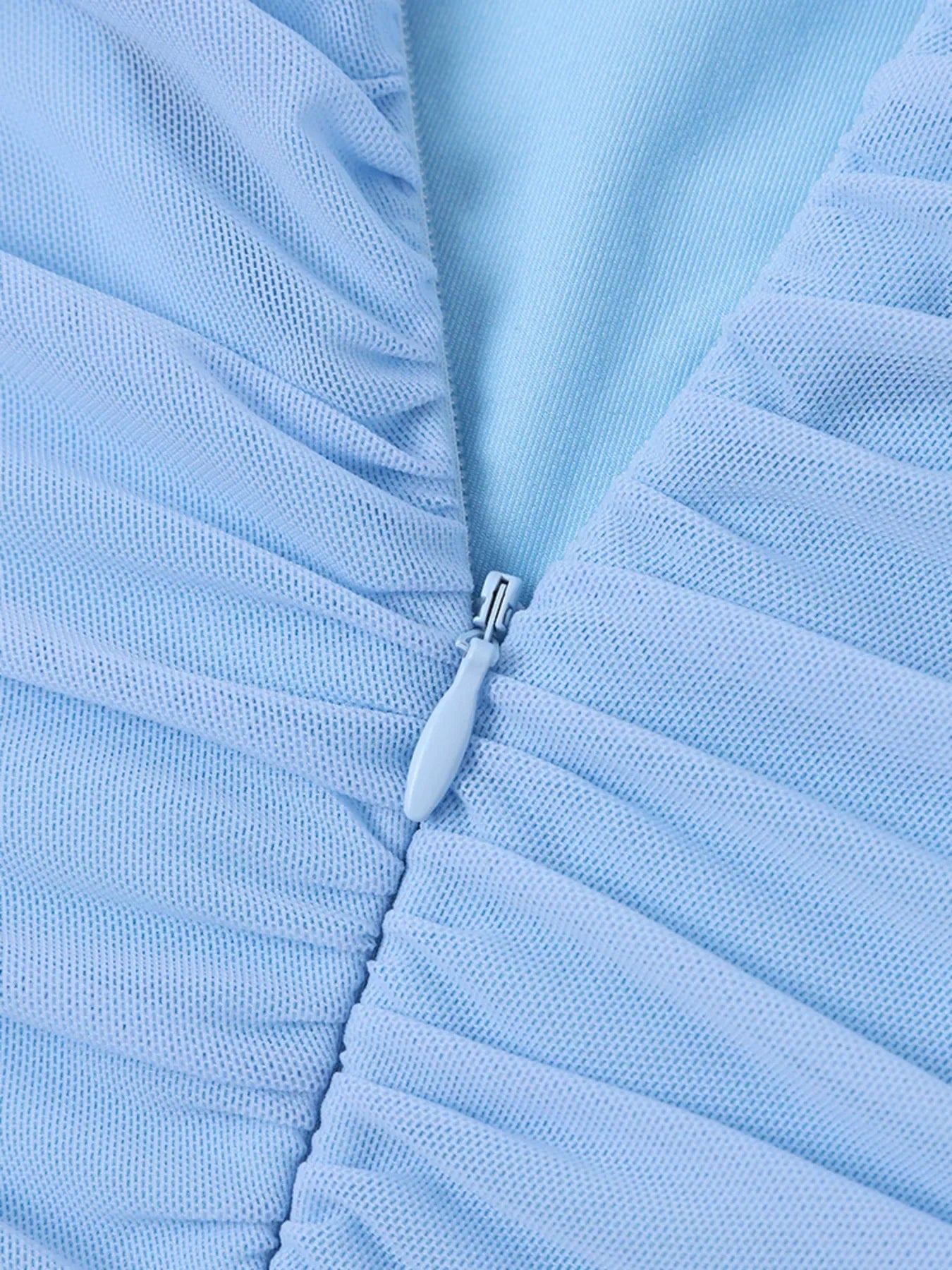 Off-Shoulder Ruched Mermaid Maxi Dress - Makw Official Site