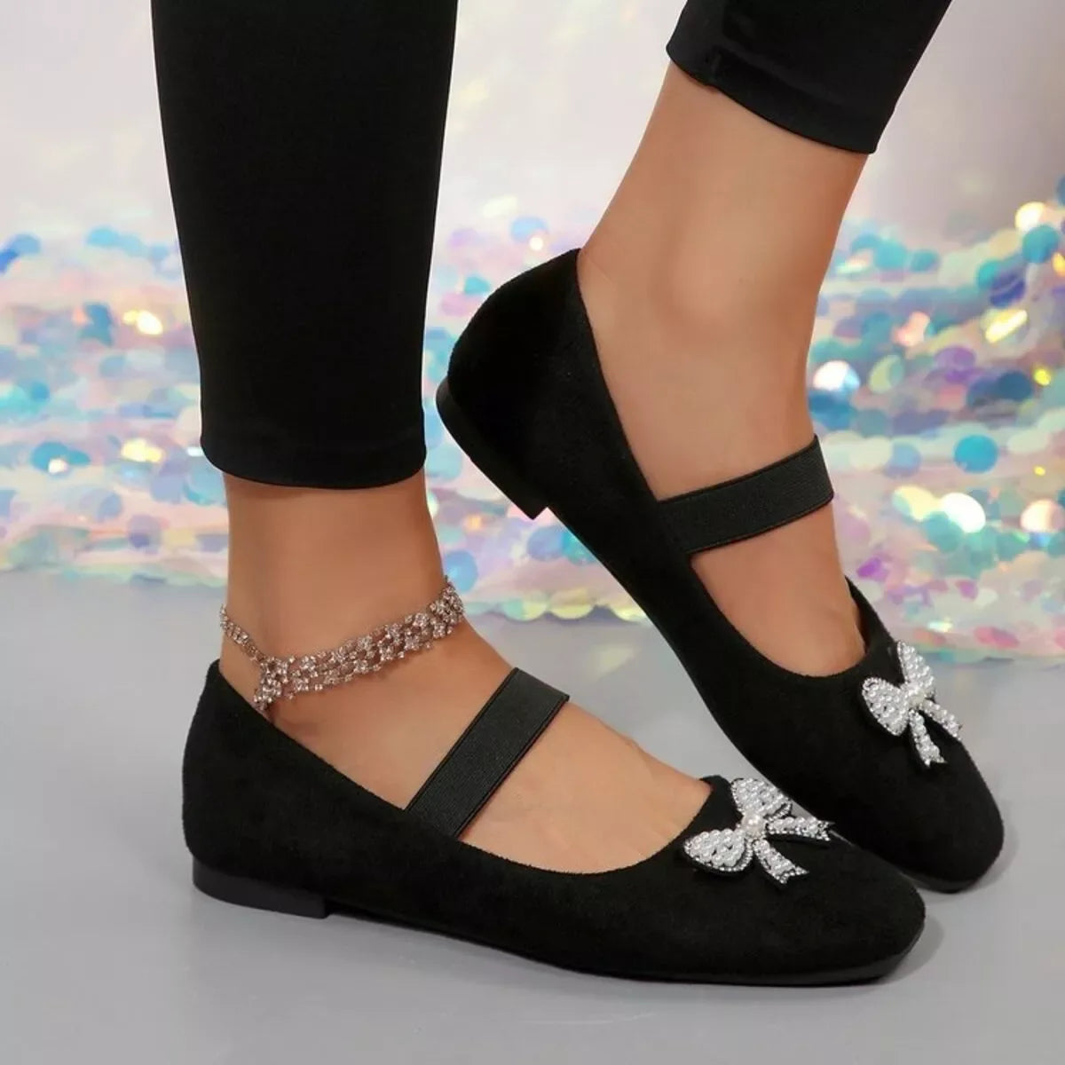 Square Toe Flats Slip-Ons - Makw Official Site