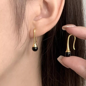 Teardrop Hook Earrings - Makw Official Site