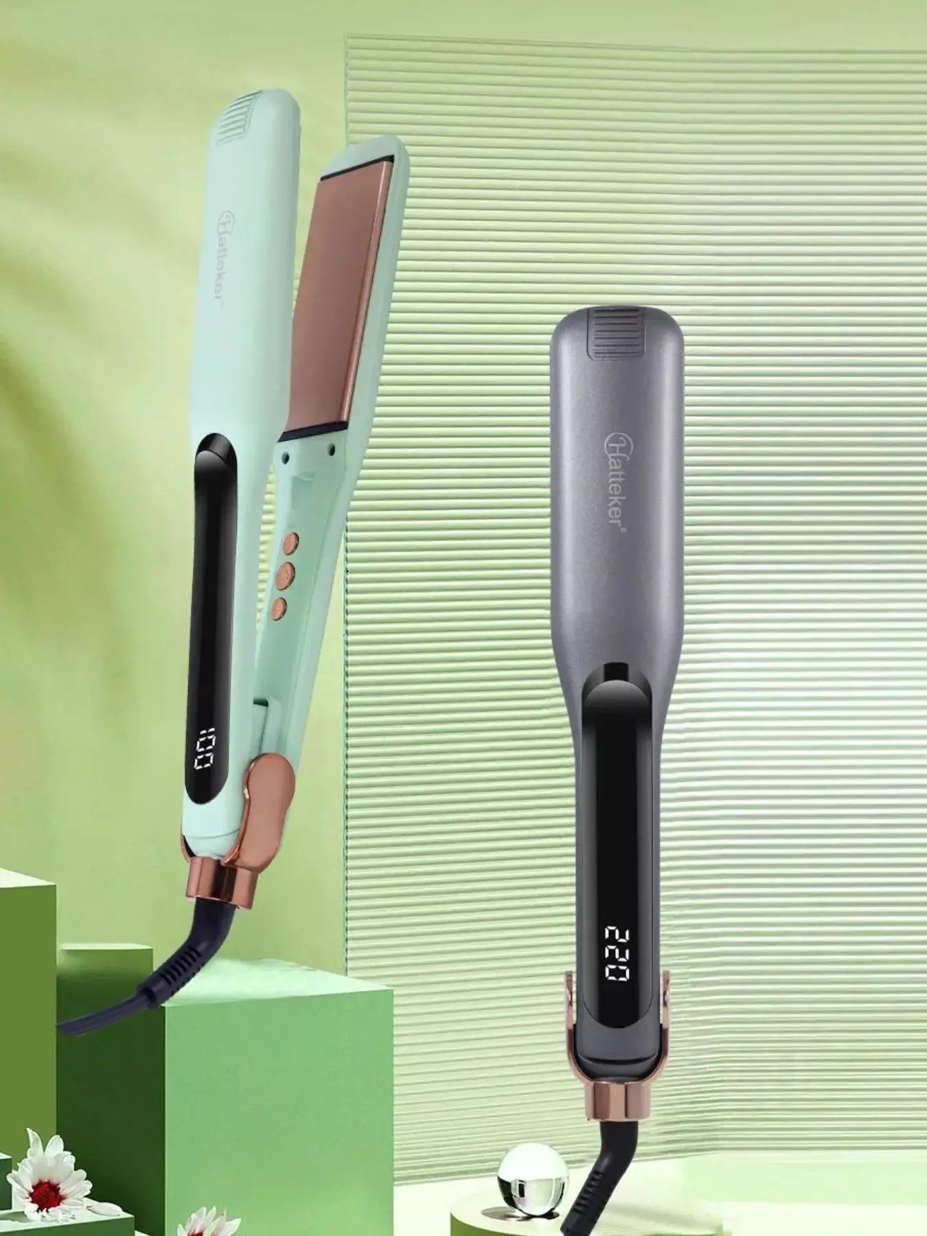 Adjustable Temperature Hair Straightener - Makw Official Site