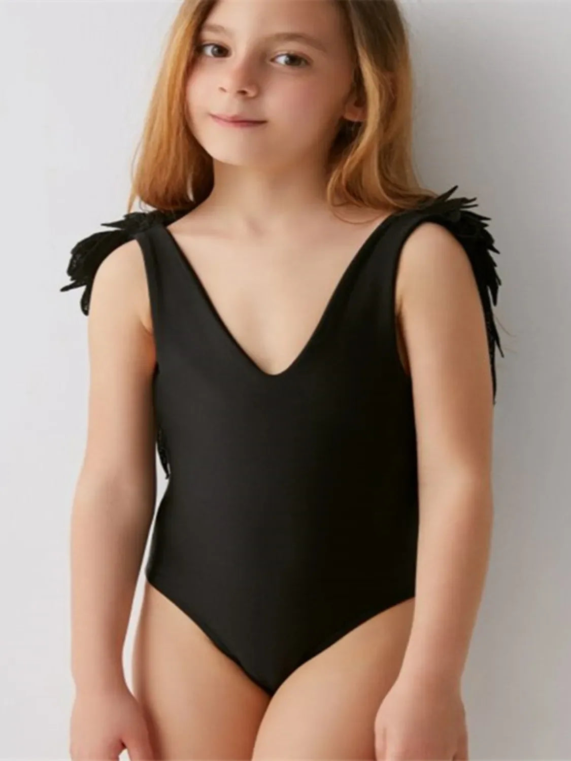 Backless Wide Strap Parent-Child Swimwear - Makw Official Site