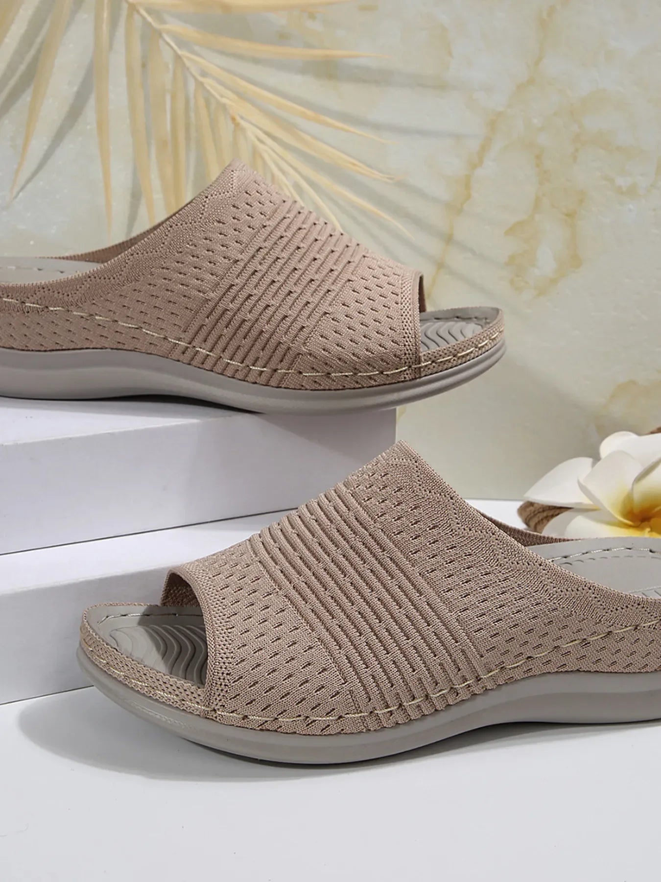 Mesh Open Toe Sandals - Makw Official Site