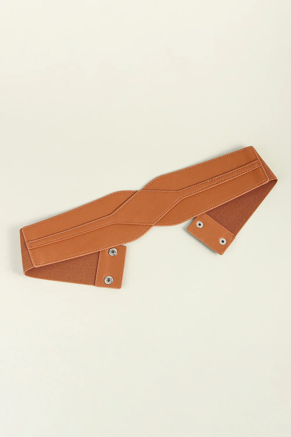 Elastic Wide PU Belt - Makw Official Site