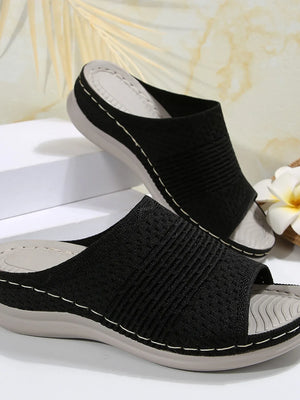 Mesh Open Toe Sandals - Makw Official Site