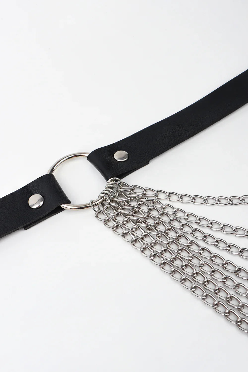 PU Belt with Chain - Makw Official Site