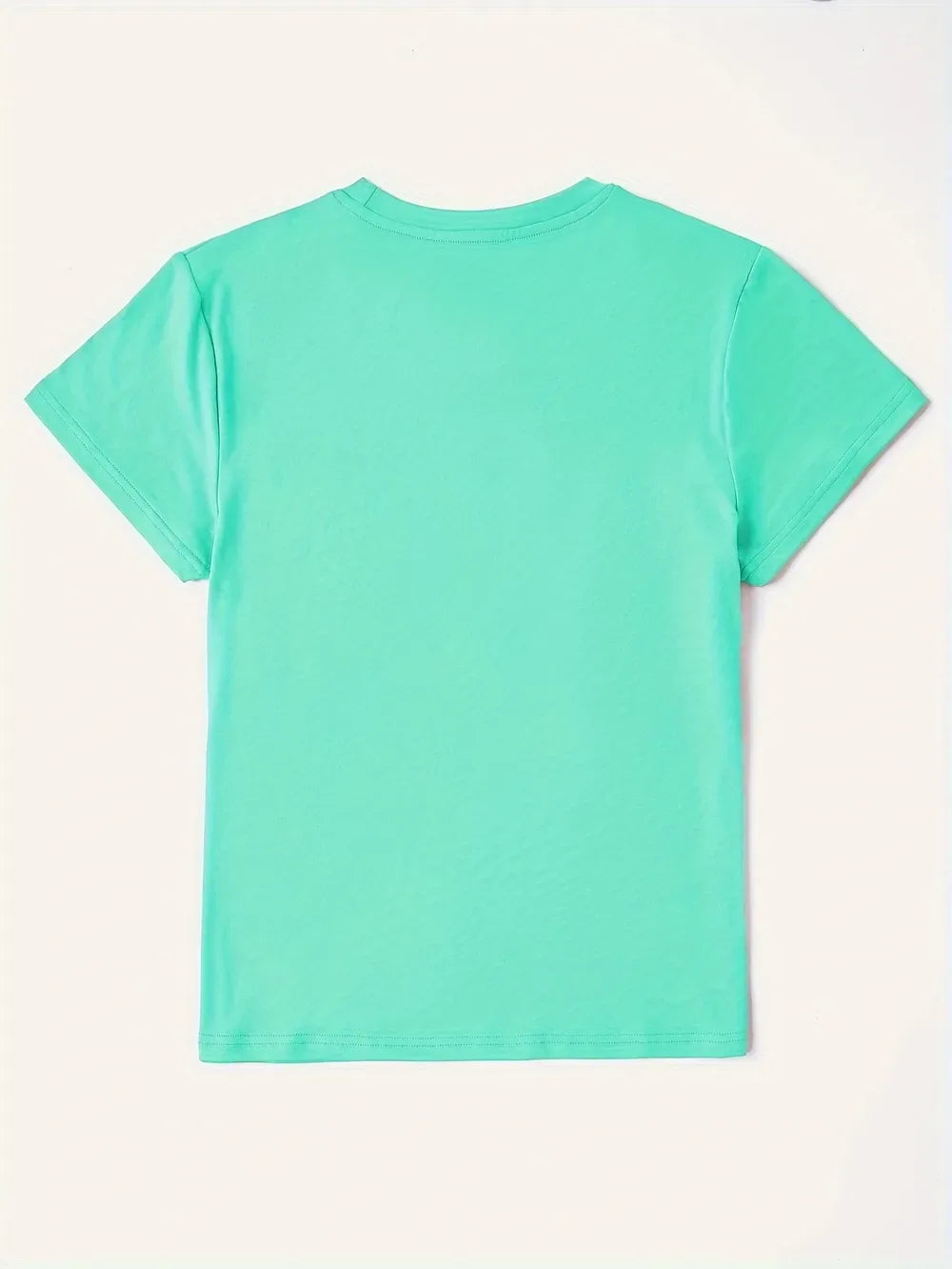 Graphic Round Neck Short Sleeve T-Shirt - Makw Official Site