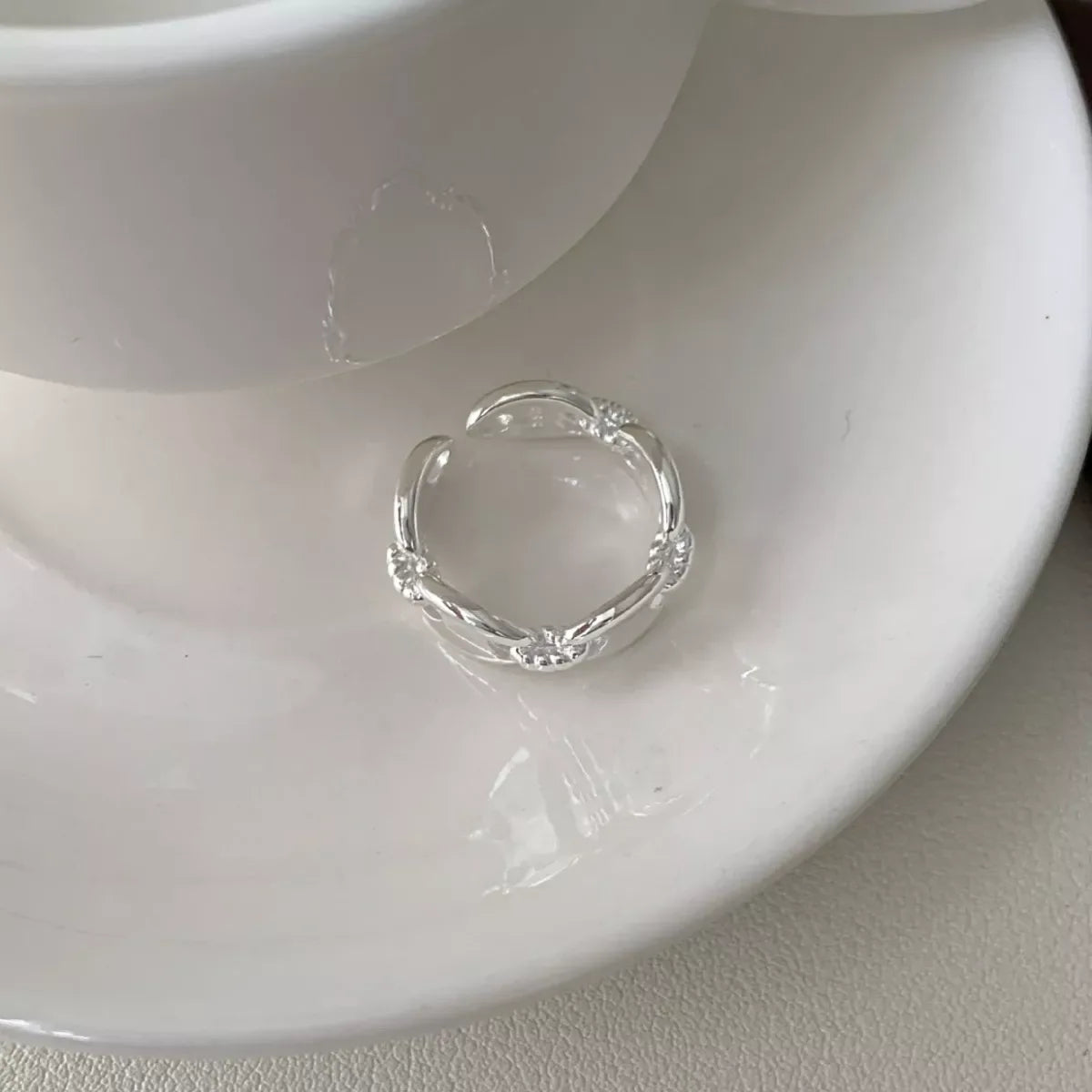 925 Sterling Silver Pig's Snout Ring - Makw Official Site