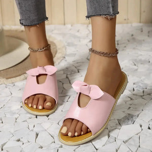 Casual Open Toe Cutout Detail Sandals - Makw Official Site