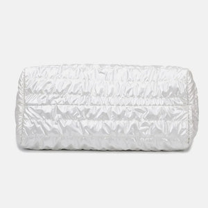 Quilted Nylon Oversize Travel Bag - Makw Official Site