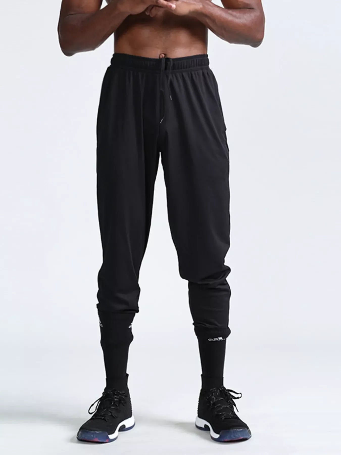 Men's Drawstring Joggers with Pockets - Makw Official Site