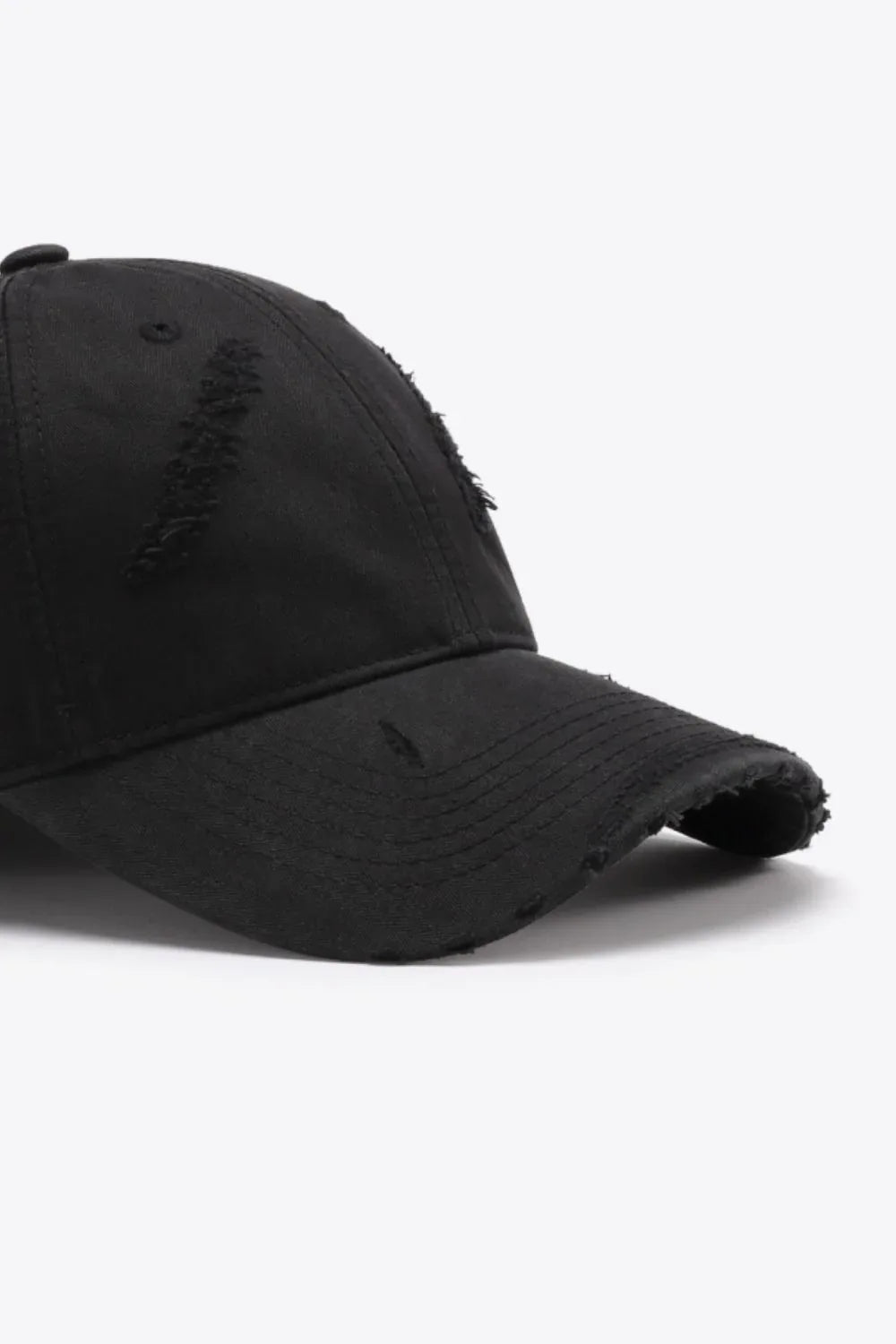 Distressed Adjustable Baseball Cap - Makw Official Site