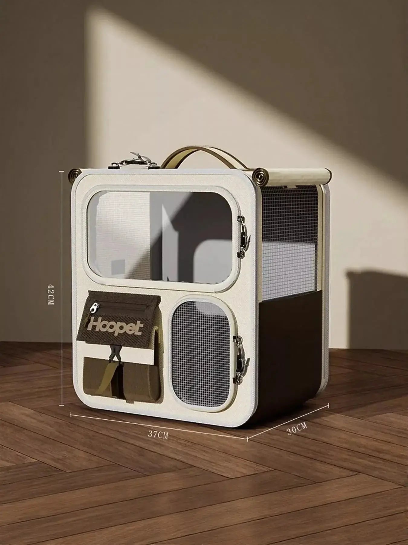 Rolling Pet Carrier with Telescopic Handle - Makw Official Site