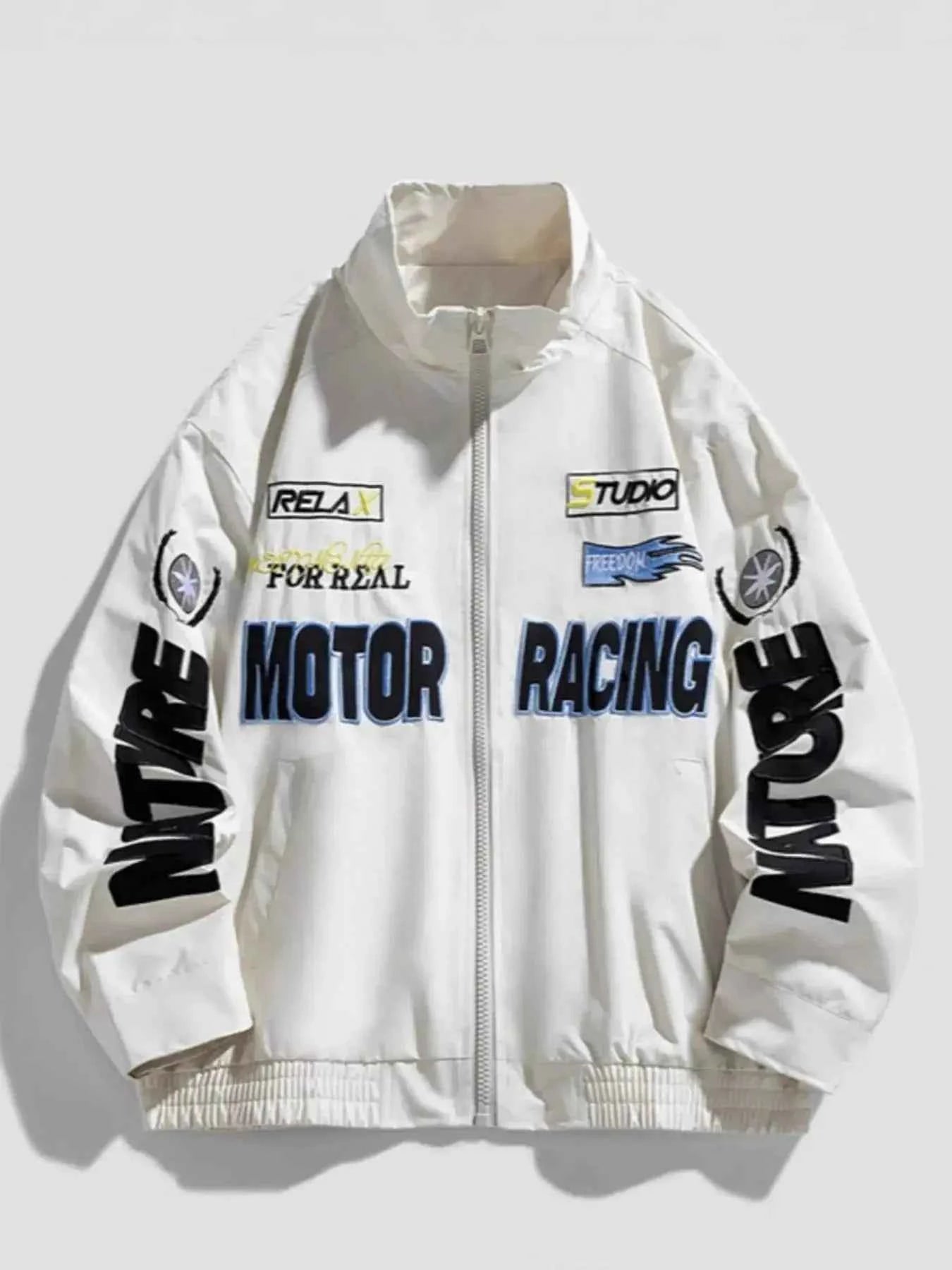 Men's Plus Size Zip Up Casual Jacket