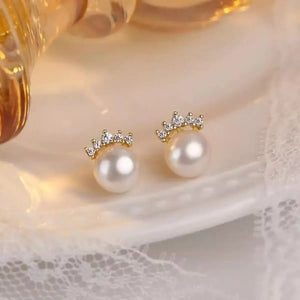 Freshwater Pearl Stud Earrings - Makw Official Site