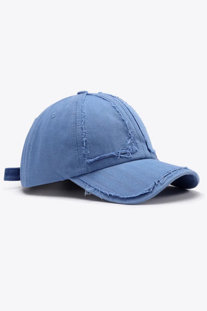 Distressed Adjustable Baseball Cap - Makw Official Site