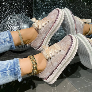 Round Toe Platform Loafers - Makw Official Site