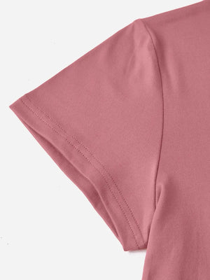 HAPPY EASTER Round Neck Short Sleeve T-Shirt - Makw Official Site