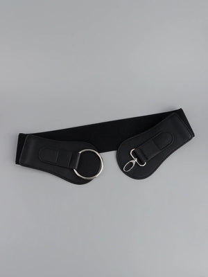PU Elastic Wide Belt - Makw Official Site