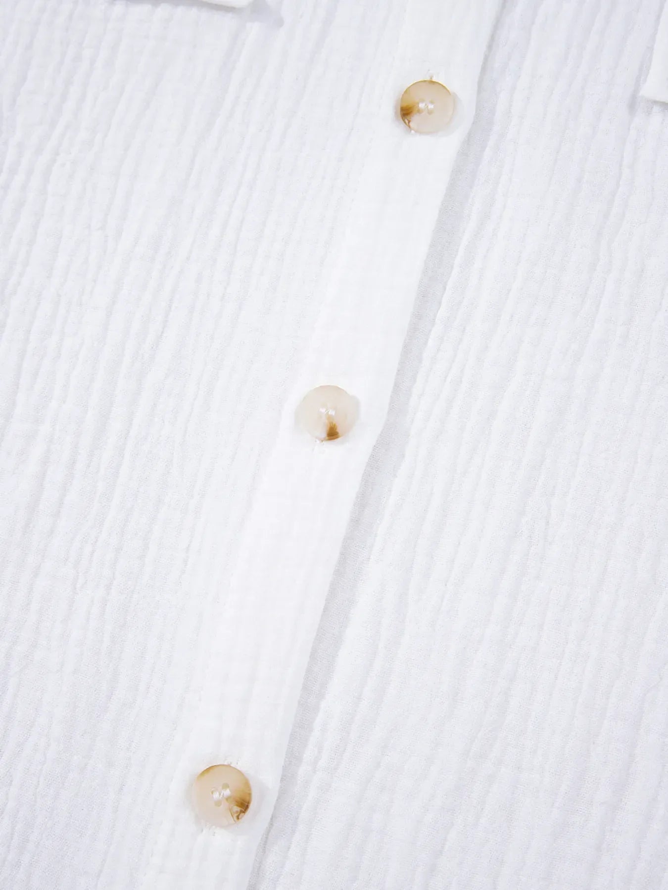 Lace Sleeve Button Down Shirt - Makw Official Site