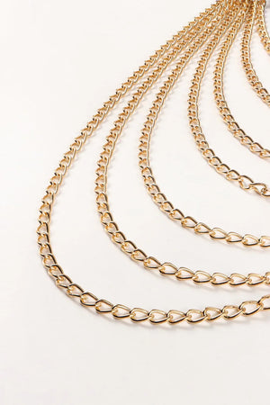 PU Belt with Chain - Makw Official Site