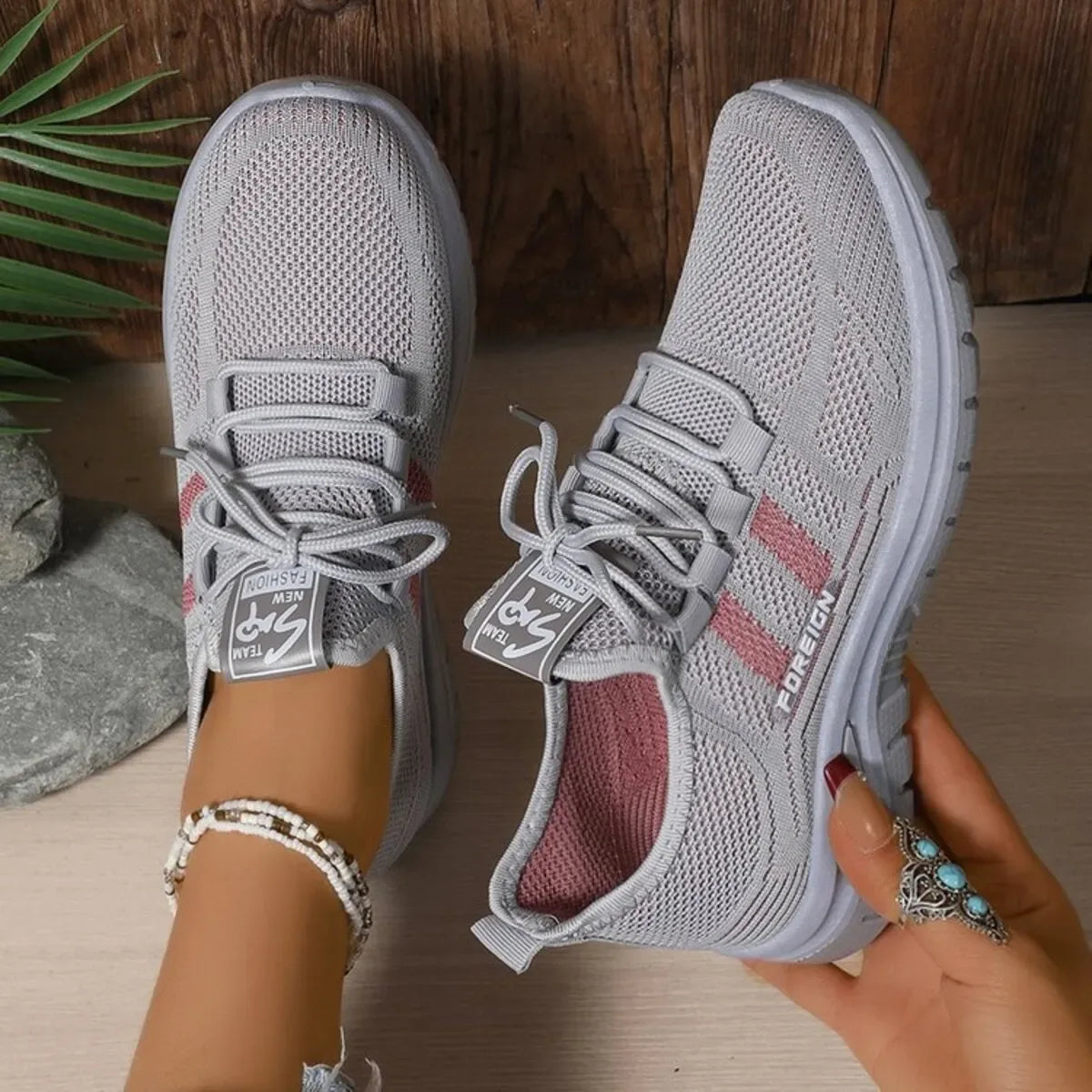 Lace Up Breathable Mesh Athletic - Makw Official Site