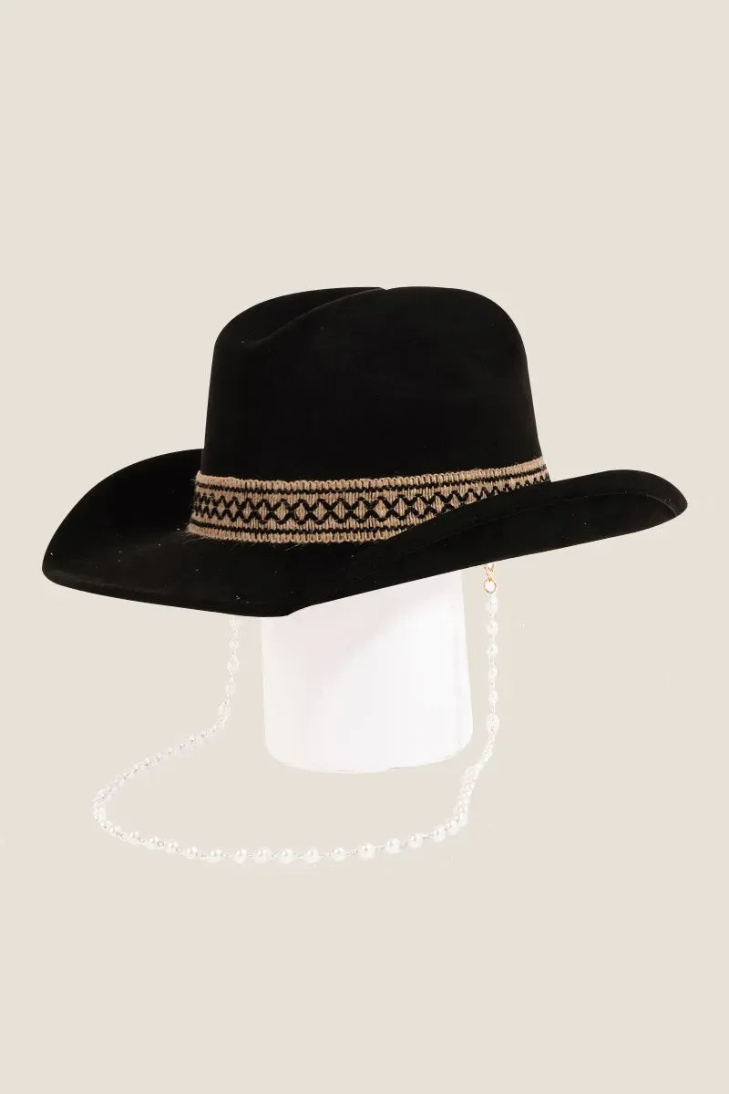 Fame Ornate Band Cowboy Hat - Makw Official Site