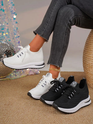 Lace Up Platform Athletic - Makw Official Site